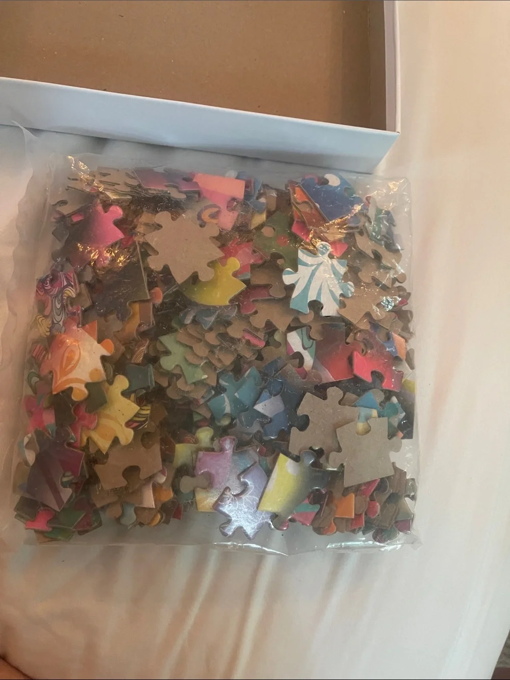 Easter Eggs Jigsaw Puzzle - Colorful Decorative Eggs nwt 300 pieces